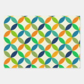 Moderne geometrische Geometrie des Minimalistische Geschenkpapier Set (Vorderseite 2)