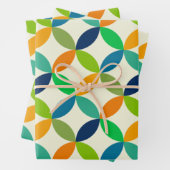 Moderne geometrische Geometrie des Minimalistische Geschenkpapier Set (Beispiel)