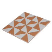 Moderne geometrische Grafikkachel Fliese (Seite)