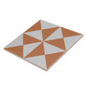 Moderne geometrische Grafikkachel Fliese (Seite)