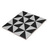 Moderne geometrische Grafikkachel Fliese (Seite)