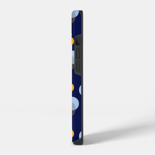 Moderne geometrische Harmonie iPhone Hülle (Linke Seite)