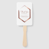 Moderne geometrische Imitate - Goldene Hochzeit Vi Fächer (Vorderseite)