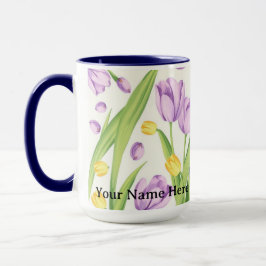 Moderne geometrische IWD 2026 Blumenkunst Tasse