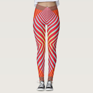 Moderne geometrische Leggings