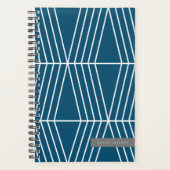 Moderne geometrische Linien Planer (Vorderseite)