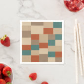 Moderne geometrische Mittelalter-Tücher Serviette (Beispiel)