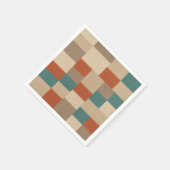 Moderne geometrische Mittelalter-Tücher Serviette (Ecke)