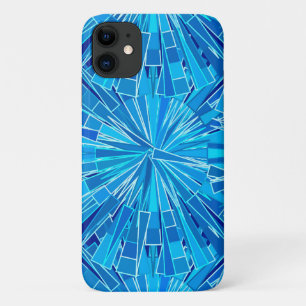 Moderne geometrische Mosaik, Kobalt und Sky Blue Case-Mate iPhone Hülle