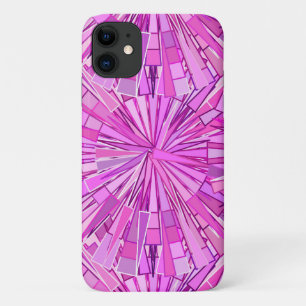 Moderne geometrische Mosaik, Violet und Orchid Case-Mate iPhone Hülle