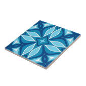 Moderne geometrische Muster-Farbtöne von Denim Blu Fliese (Seite)