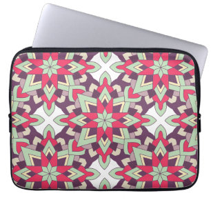 Moderne geometrische Muster – Minimale Farben  Laptopschutzhülle
