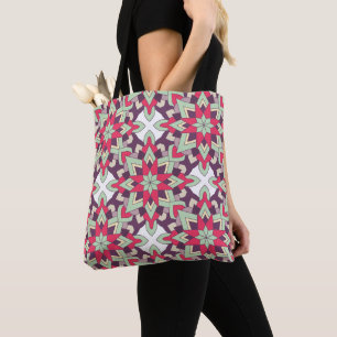 Moderne geometrische Muster – Minimale Farben Tasche