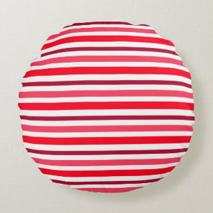 Moderne geometrische Muster Rundes Kissen