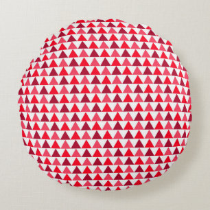 Moderne geometrische Muster Rundes Kissen