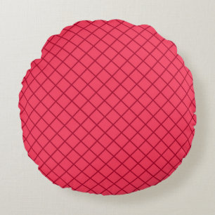 Moderne geometrische Muster Rundes Kissen
