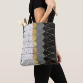 Moderne geometrische Mustertasche Tasche (Von Nahem)