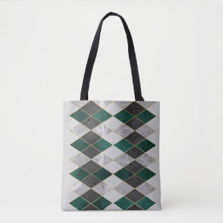 Moderne geometrische Mustertasche Tasche