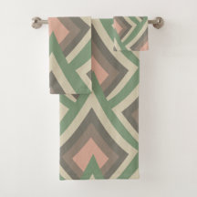 Moderne geometrische Pastellfarben