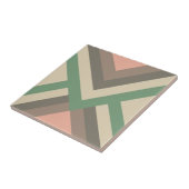 Moderne geometrische Pastellfarben Fliese (Seite)