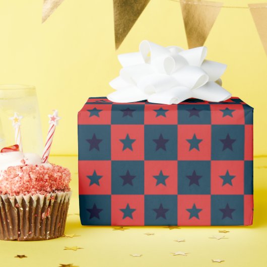 Moderne geometrische Premium Erstdusche Geschenkpapier (Geburtstagsparty)
