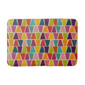 Moderne geometrische Printwerbung des Mitteljahrhu Badematte (Vorderseite)