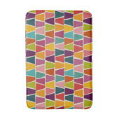 Moderne geometrische Printwerbung des Mitteljahrhu Badematte (Vorderseite Vertikal)