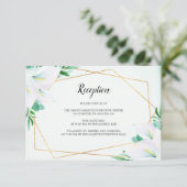 Moderne geometrische Rezeption Begleitkarte (Stehend Vorderseite)