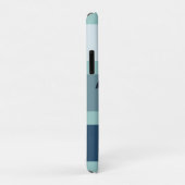 Moderne geometrische Schildkröte Personalisiert Case-Mate iPhone Hülle (Hinten/Rechts)