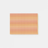 Moderne geometrische Schulanfangsmuster Post-it Klebezettel (Vorderseite)