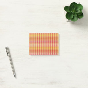 Moderne geometrische Schulanfangsmuster Post-it Klebezettel