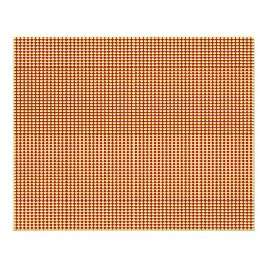 Moderne geometrische Schulanfangsmuster Poster (Vorderseite)
