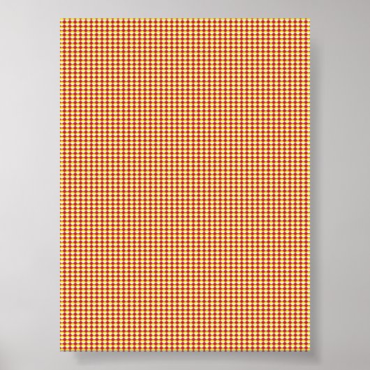 Moderne geometrische Schulanfangsmuster Poster (Vorne)
