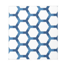 Moderne geometrische Sechseckmuster