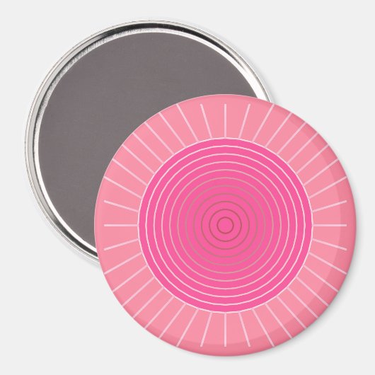 Moderne geometrische Sonnenbrille - Farbtöne von K Magnet (Vorderseite/Rückseite)