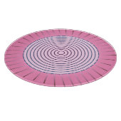 Moderne geometrische Sonnenbrille - Pink-Farbtöne Schneidebrett (Ecke)