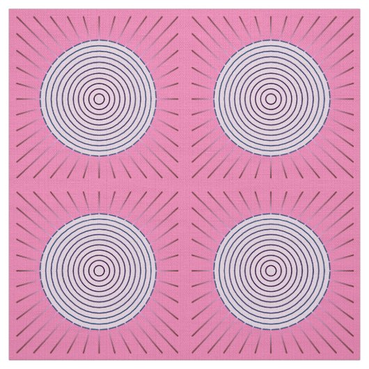 Moderne geometrische Sonnenbrille - Pink-Farbtöne Stoff (Muster)