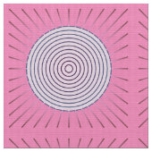 Moderne geometrische Sonnenbrille - Pink-Farbtöne Stoff (Nahaufnahme)