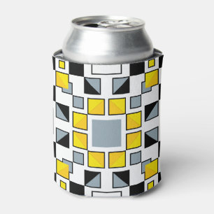 Moderne geometrische Steppdeckenmuster-Kunst Dosenkühler