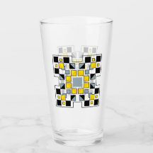 Moderne geometrische Steppdeckenmuster-Kunst