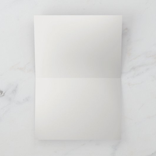 Moderne geometrische Streifen Aquamarine Rose Dankeskarte (Innenseite)