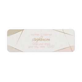 Moderne geometrische Streifen mit rotem Sand