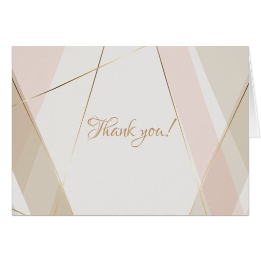 Moderne geometrische Streifen mit rotem Sand (Vorderseite (Horizontal))