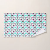 Moderne geometrische Struktur Badhandtuch Set (Handtuch)