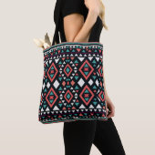 Moderne geometrische Südwest-Style  Tasche (Von Nahem)