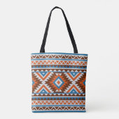 Moderne geometrische Südwest-Style  Tasche (Rückseite)