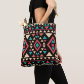 Moderne geometrische Südwest-Style Tasche (Von Nahem)