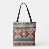 Moderne geometrische Südwest-Style  Tasche (Rückseite)