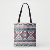 Moderne geometrische Südwest-Style Tasche (Vorderseite)