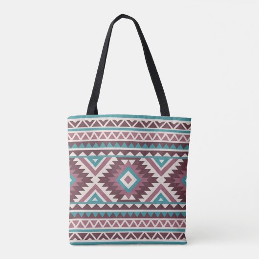 Moderne geometrische Südwest-Style Tasche (Rückseite)